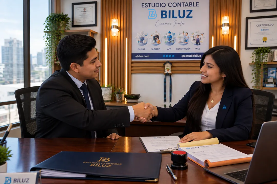 Constitución y formalización de empresas en Perú - Estudio Contable BILUZ