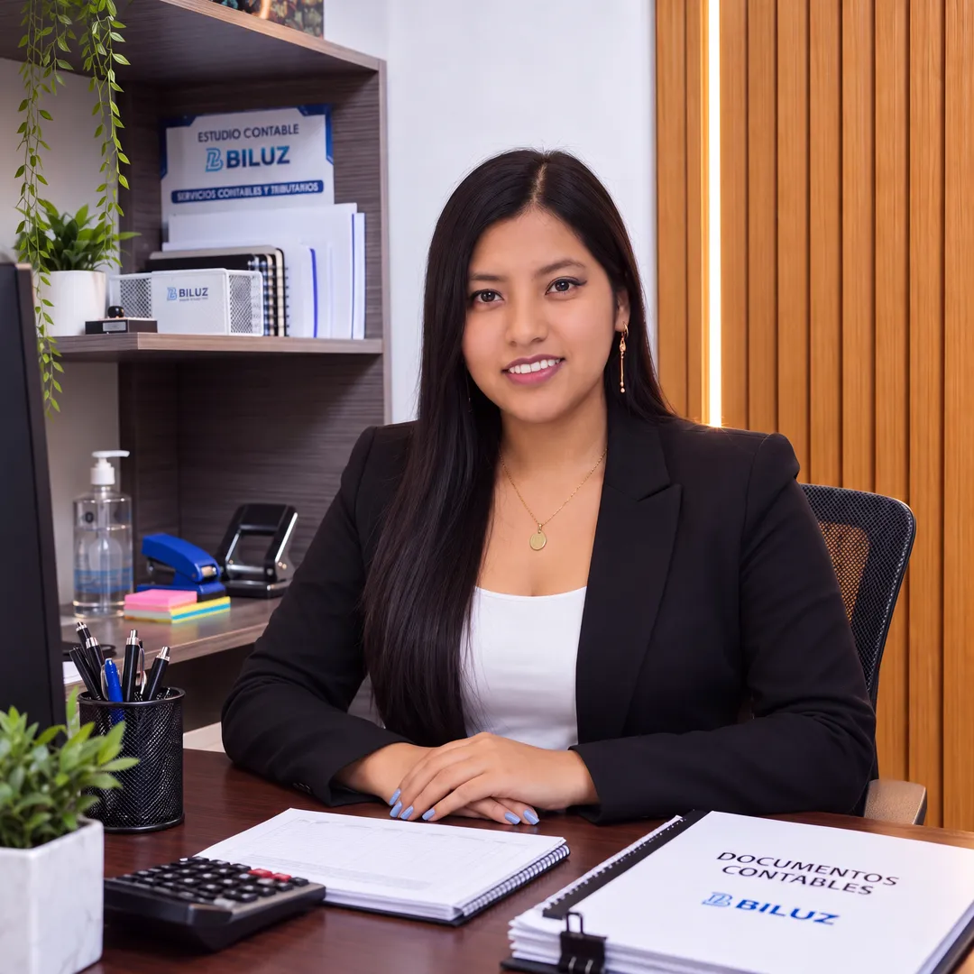 Retrato de Luz Rodríguez, Contadora Especialista en Tributación