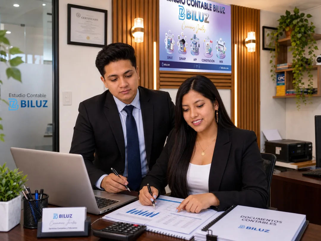 Equipo del Estudio Contable BILUZ en Puente Piedra